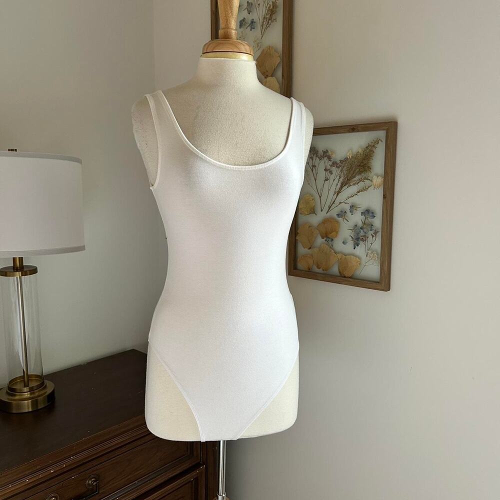 Gap white cotton bodysuit